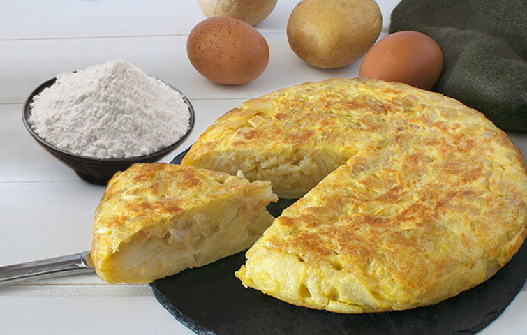 telur dadar lembut tebal detail